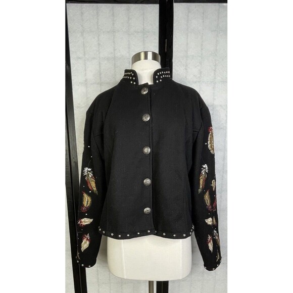 Gordon & James  Embroidered Western Jacket.  Size: XL - Picture 3 of 10